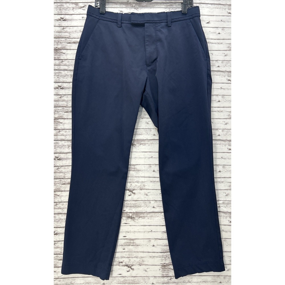 G/FORE Mens Performance Golf Pants Navy Blue 32x27 Ankle Fit Stretch Twill